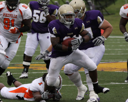 Josh Boyd had 233 yards on 34 carries; good for third all-time for a single game in the Bethel record books.