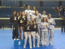 Lady Cats Excel at TSU Meet
