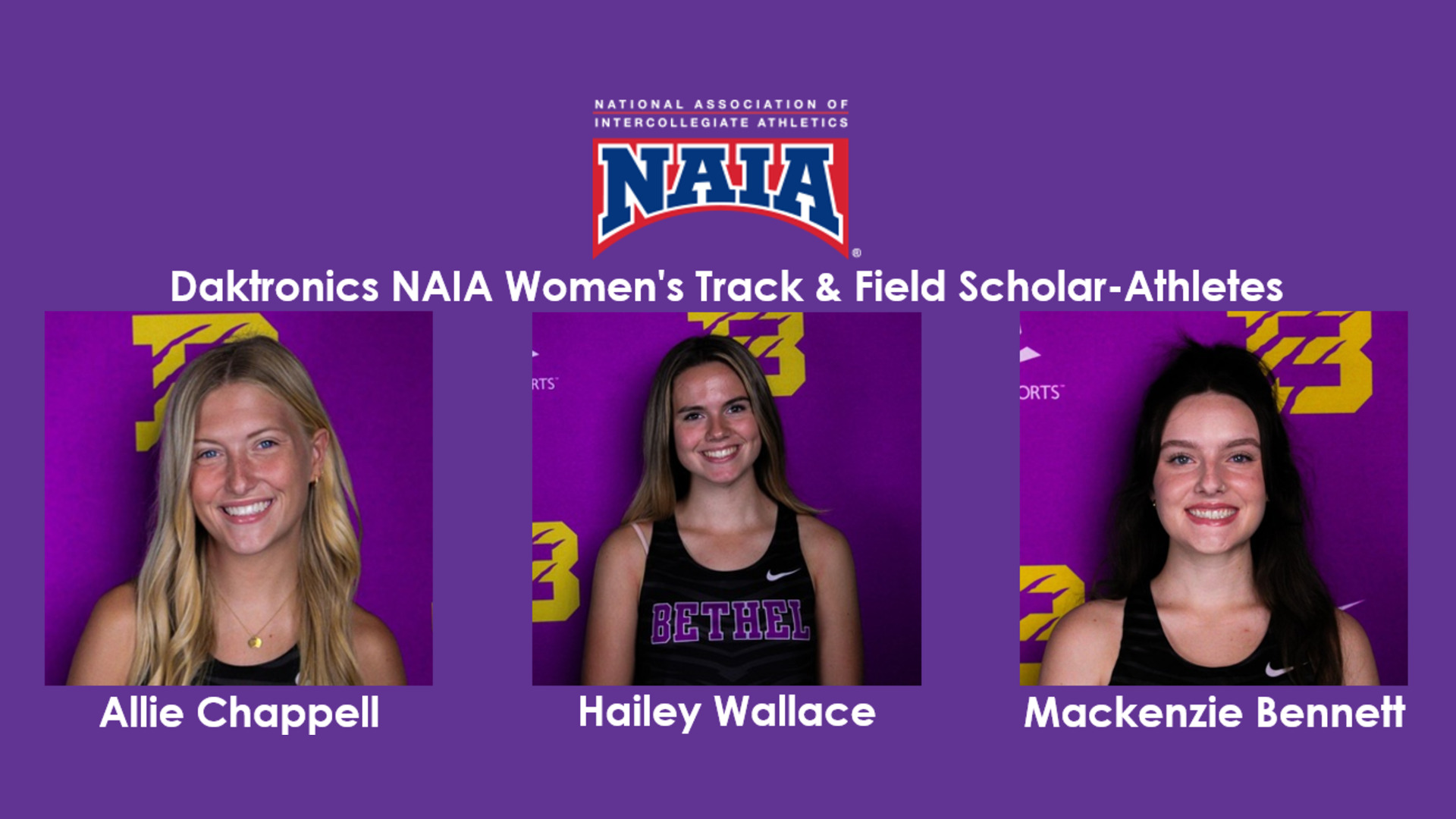 2024 Daktronics NAIA Women's Track &amp; Field Scholar-Athletes Released