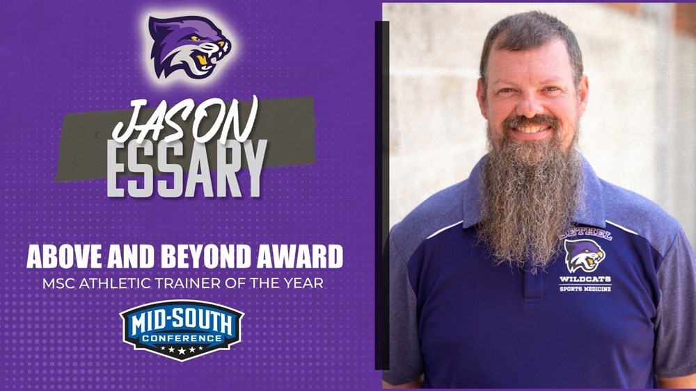 Bethel&rsquo;s Jason Essary Named the MSC's Above and Beyond Athletic Trainer of the Year