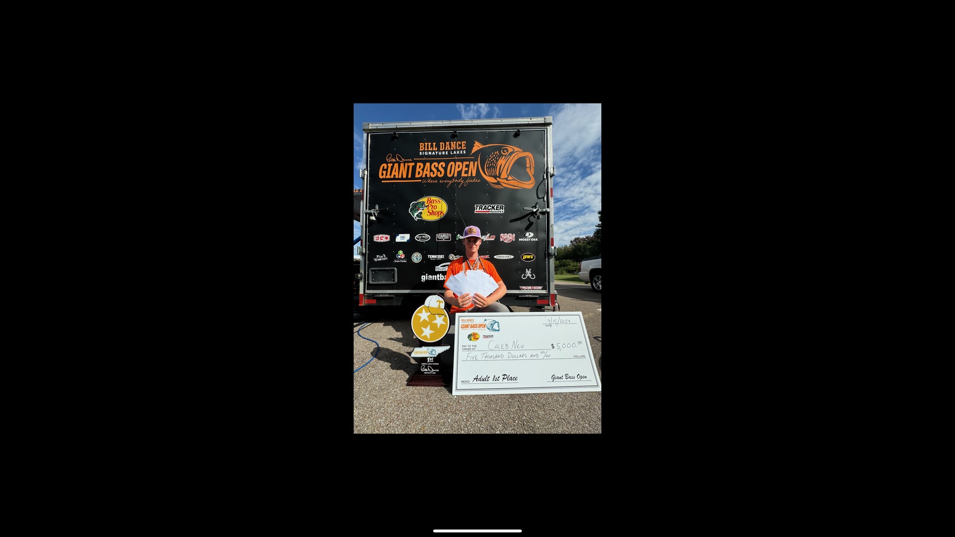 Bethel University&rsquo;s Caleb Nue wins Bill Dance Giant Bass Open