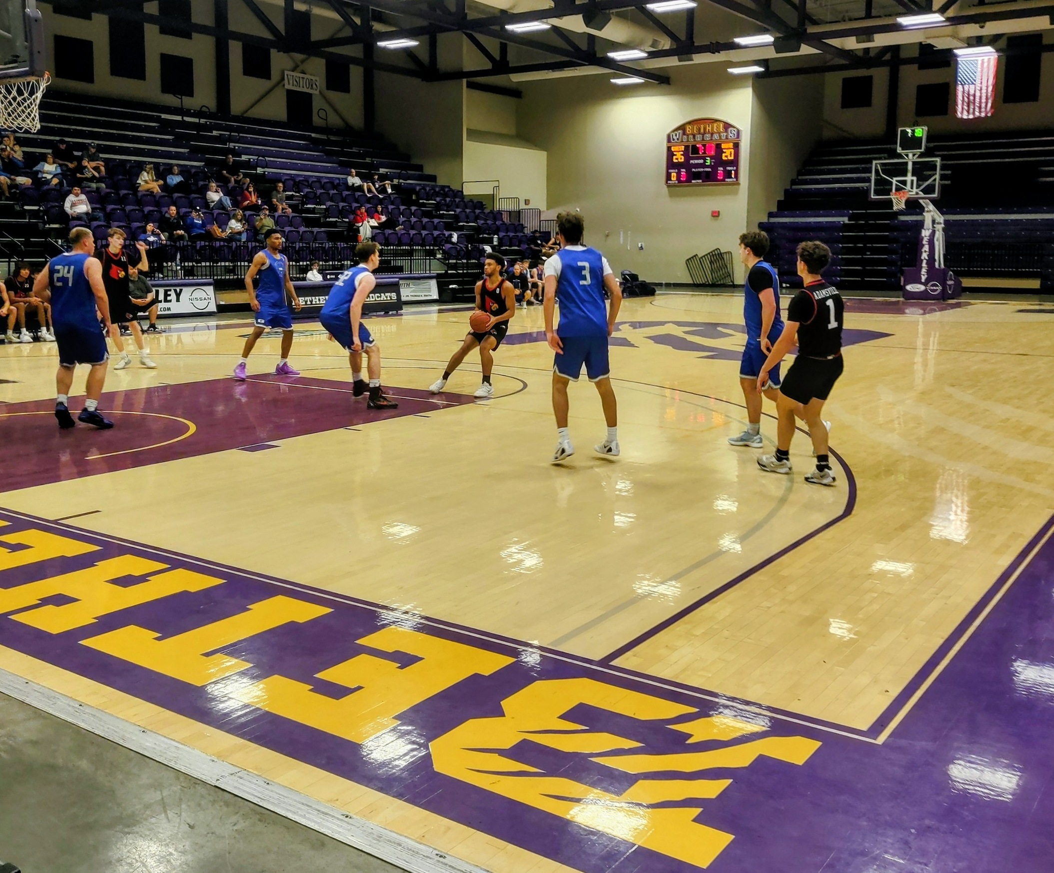 JEFF BRITT TEAM BASKETBALL CAMP UNDERWAY AT BETHEL UNIVERSITY