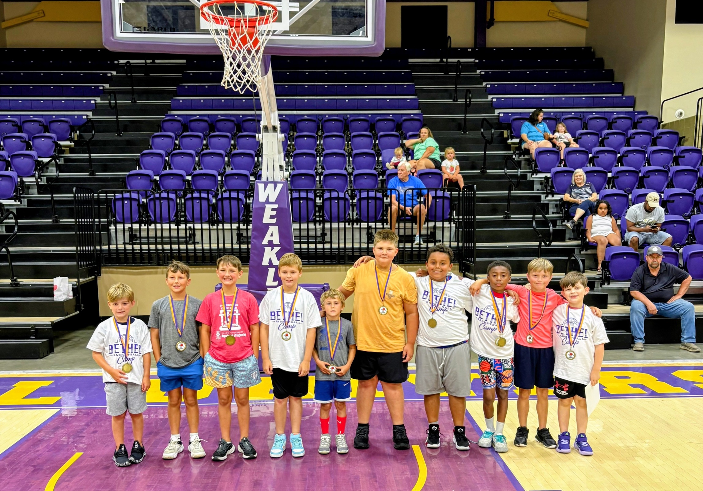 10 &amp; UNDER BOYS BASKETBALL CAMP CONCLUDES