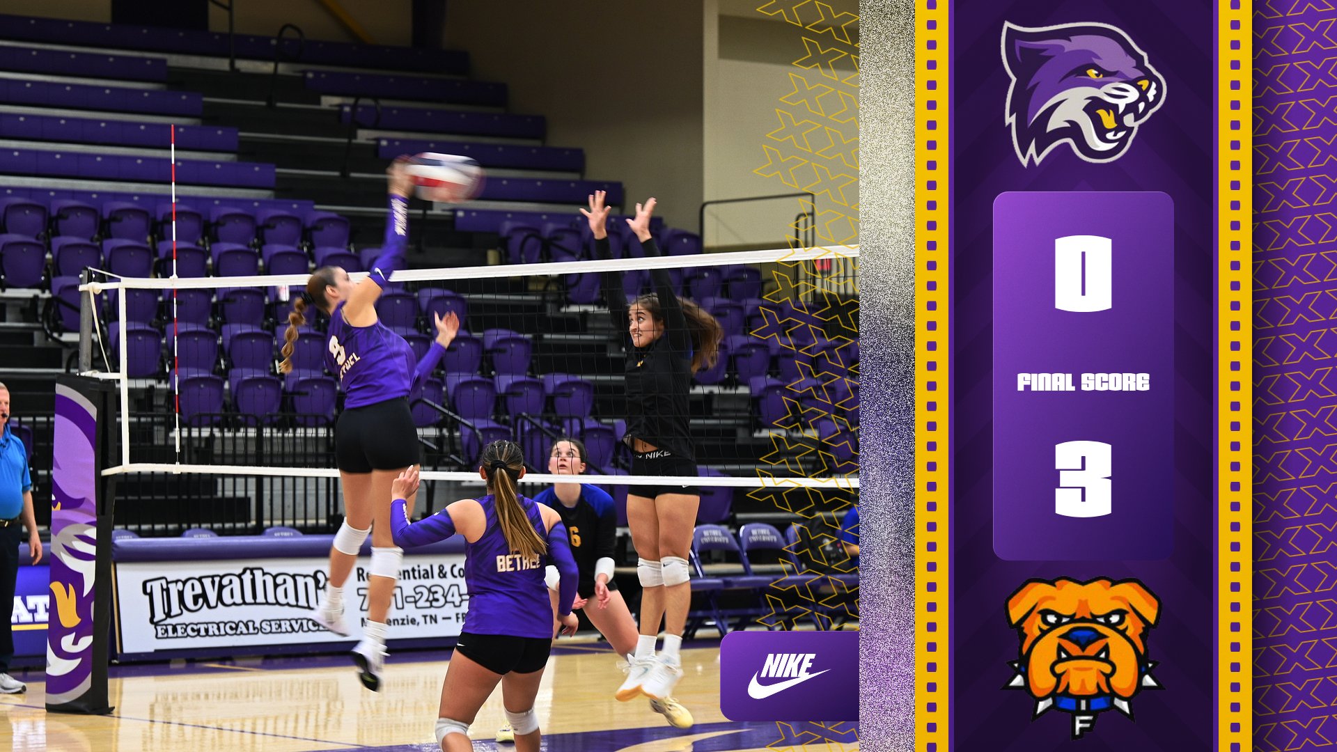Volleyball Falls at Fisk University