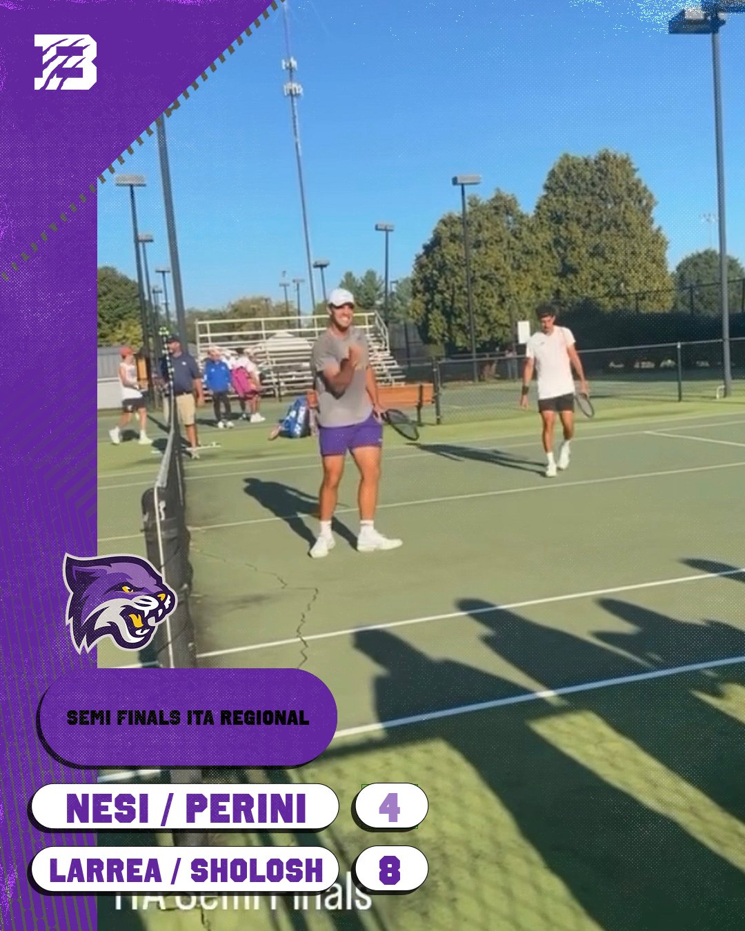 Cats Make Semi-finals in ITA Regional