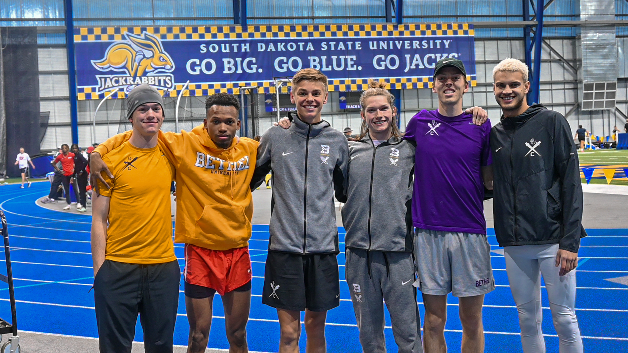 Bethel Track Team Arrives At NAIA Indoor Nationals