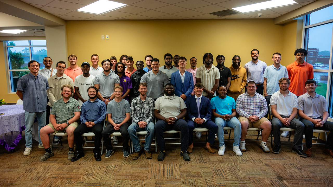 Senior Student-Athletes Honored in Pinning Ceremony