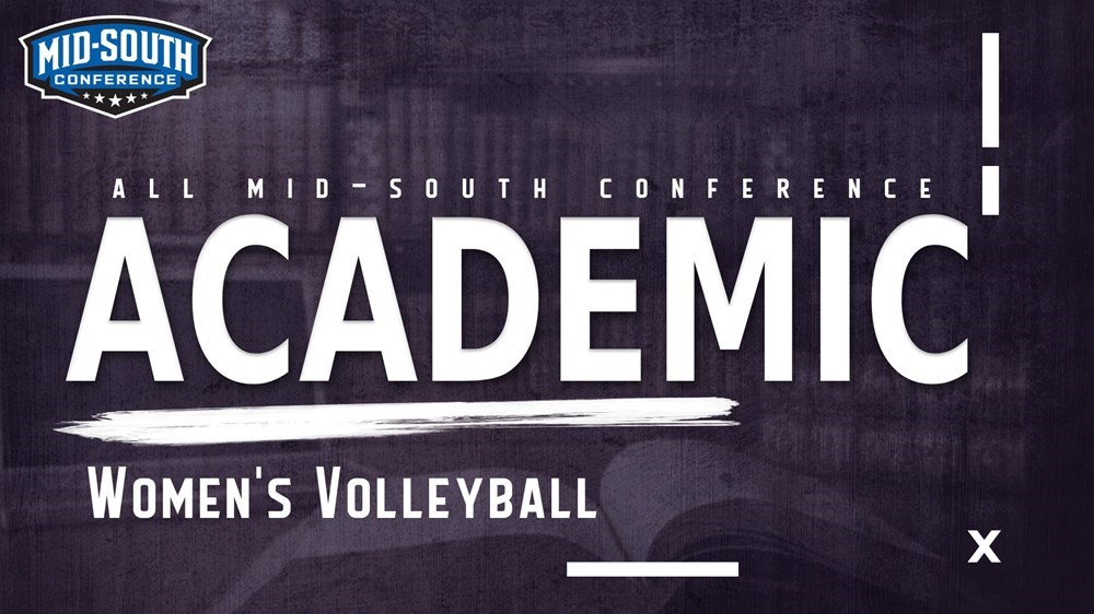 Mid-South Conference Announces Women&rsquo;s Volleyball Academic Awards